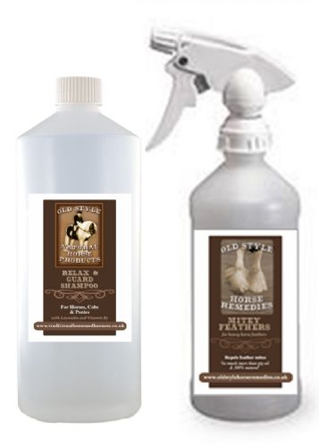 Mitey Feathers Spray & Shampoo Duo (4 options)